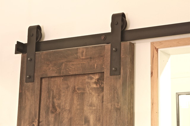 Industrial Barn Door Hardware - contemporary - hardware - salt ...