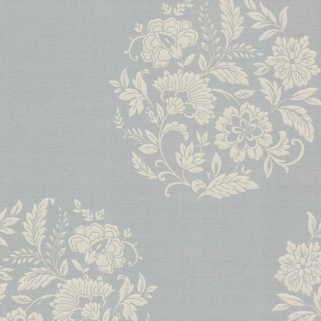 Platinum (Decorline) Floral Motif Wallpaper Transitional Wallpaper