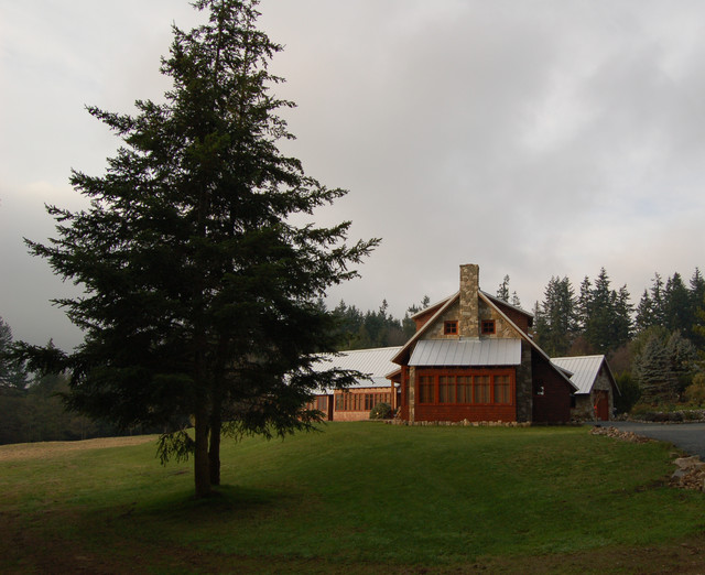 Whidbey Island Residence traditional-exterior