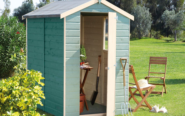 Shiplap Wooden Shed - Contemporary - Garden Shed &amp; Building ...