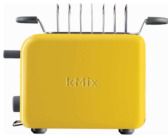 DeLonghi kMix 2Slice Toaster, Yellow Modern Toasters by Amazon