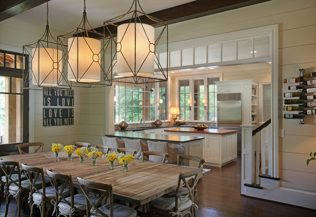 traditional dining room by Splash Kitchens & Baths LLC