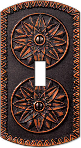 York Antique Bronze Wallplates switch-plates-and-outlet-covers
