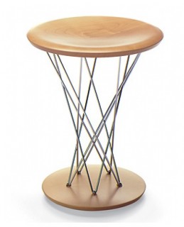 Vitra rocking stool in Maple