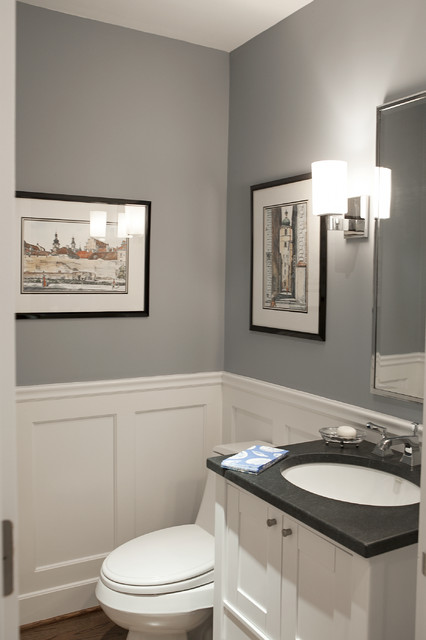 New York Area Interior - Traditional - Powder Room - new york - by ...