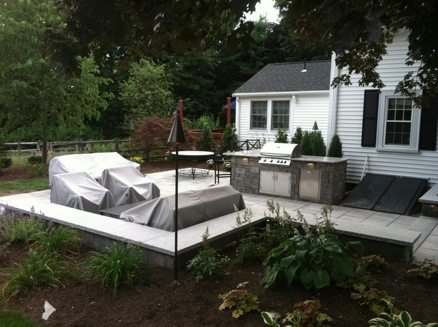 Everett Street traditional patio