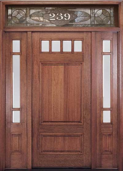 Craftsman Wood Front Door | 400 x 556 · 50 kB · jpeg