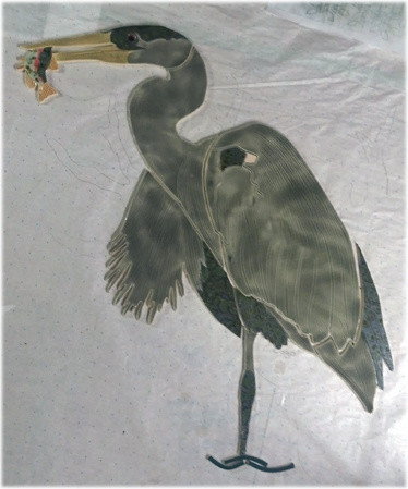 Bird tiles eclectic-