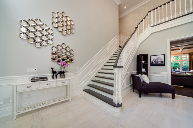 Custom Build Home contemporary staircase