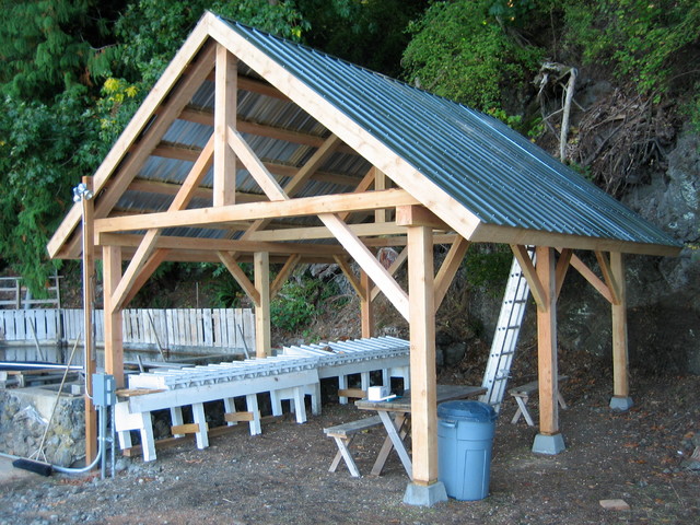 Post &amp; Beam Utility Buildings traditional-garage-and-shed
