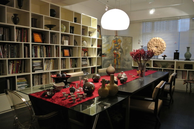 contemporary dining room by IVAN C. DESIGN LIMITED