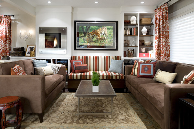 Fabulously Functional Living Room (Design By Candice Olson)