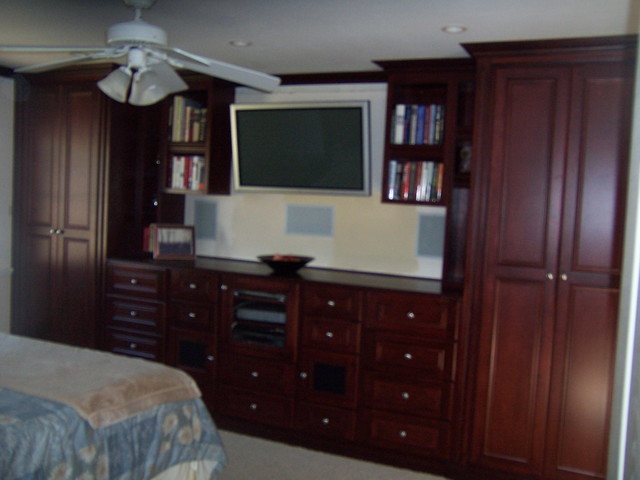 Entertainment Centers and Wall Units traditional
