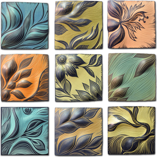 Ceramic Wall Art Tile Artwork boston by Natalie Blake