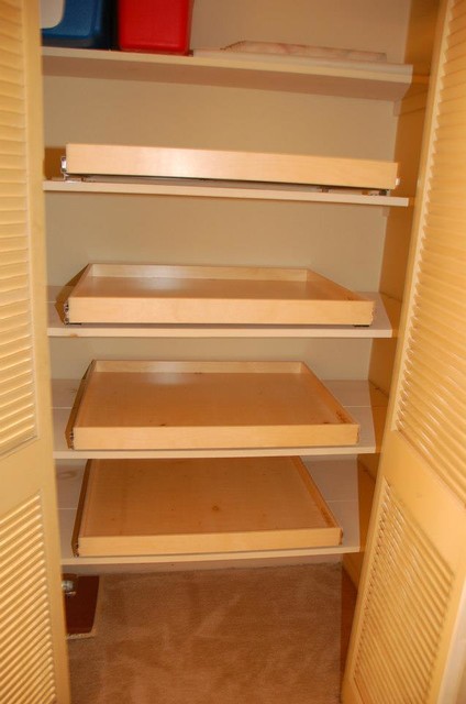 Linen Closet Shelves