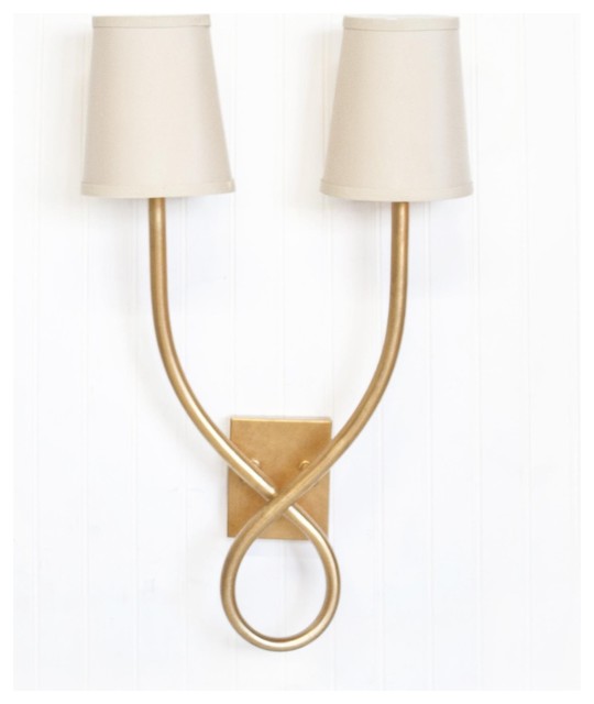 gold wall sconces