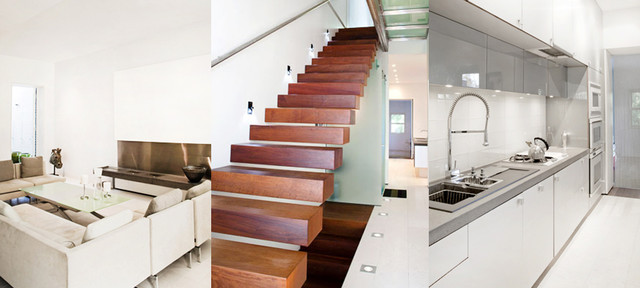 House of Glass contemporary staircase