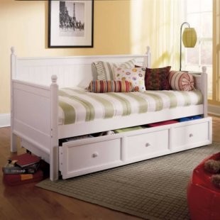 Casey Daybed-White traditional-day-beds-and-chaises