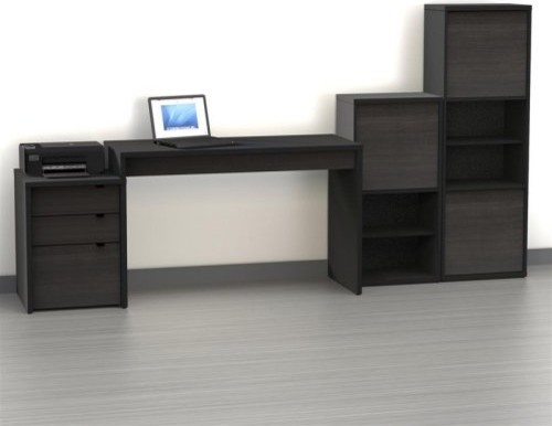 houzz home office desk with 3 file drawers reversible houzz home office desk with 3 file drawers reversible