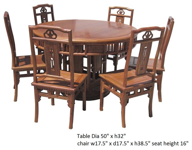 Round Dining Table 6 Chairs