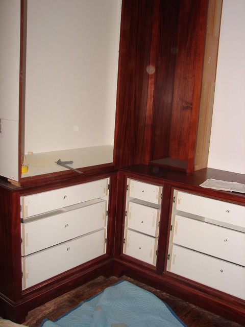 Yonge St. custom closet. modern