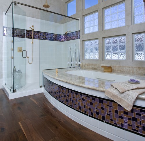 πολύχρωμα πλακάκια, μπάνιο, διακόσμηση μπάνιου