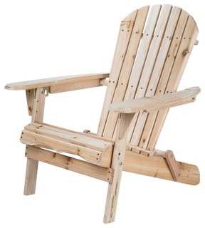 Merry Garden® Folding Adirondack Chair - Traditional - Adirondack
