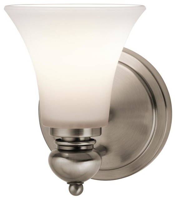 One Light Classic Pewter Wall Light - Traditional - Wall Sconces - by We Got Lites