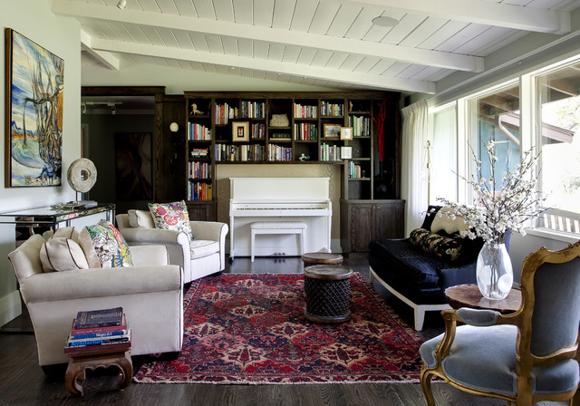 contemporary family room by O Interior Design