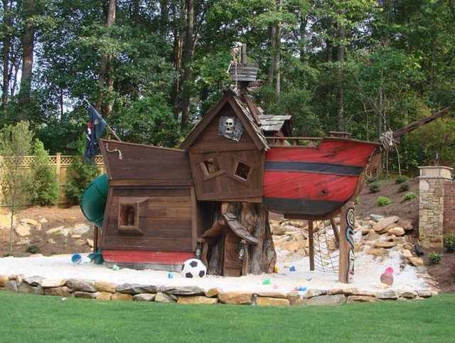 Pirate Ship Outdoor Playset 47