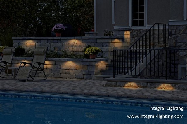 Integral Lighting pool