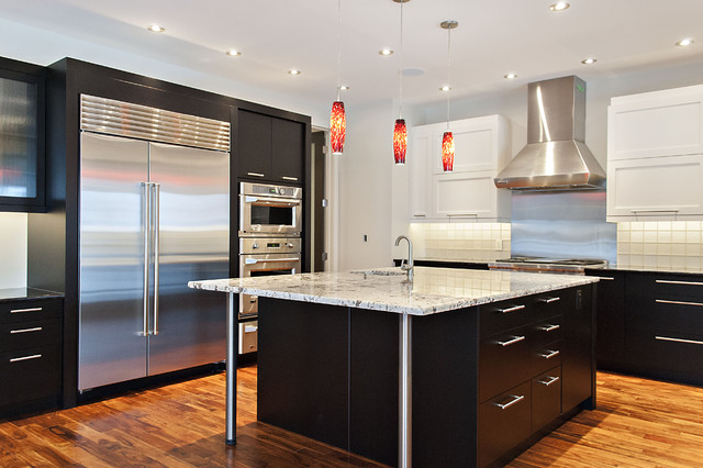 Ravine View contemporary-kitchen