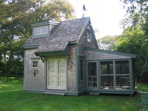 Tiny Houses - Wonderful home by BF Architects is in Plymouth MA Less than 400 square foot house.