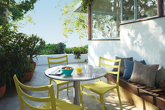 Outdoor Cafe Table & Sabrina Chairs by R&B contemporary