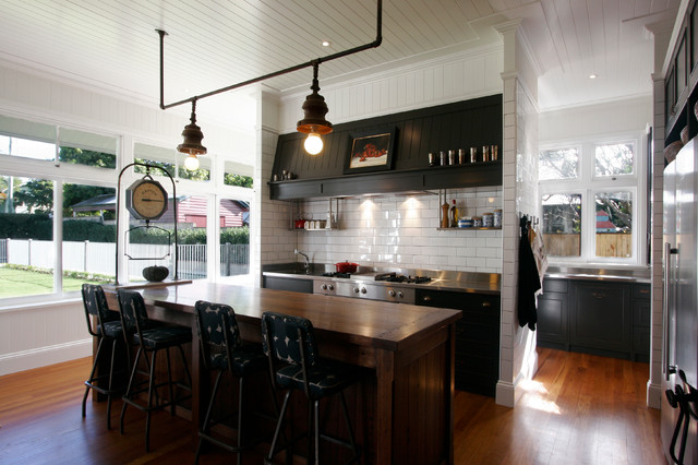 Queenslander Renovation contemporary-kitchen