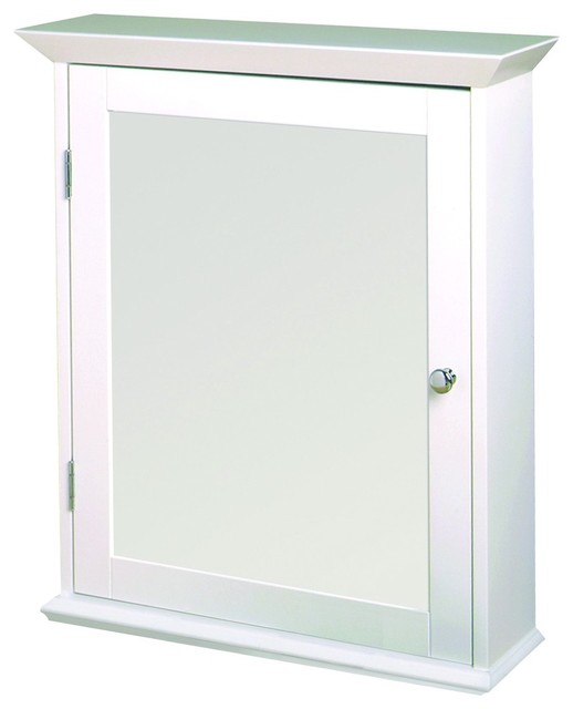 Zenith WW2026 Classic White Swing Door Medicine Traditional