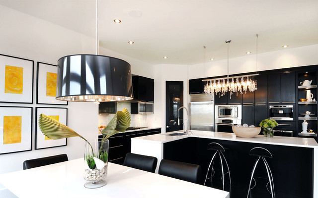 contemporary kitchen by Atmosphere Interior Design Inc.