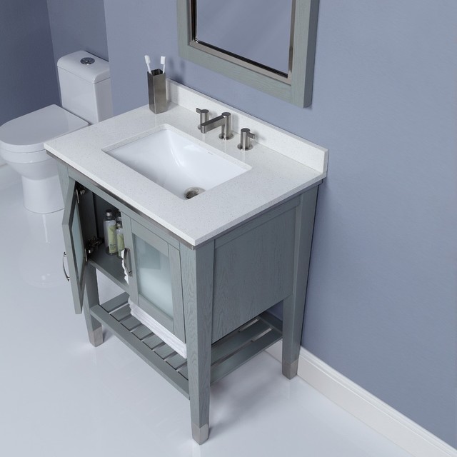 Small Bathroom Vanities - traditional - bathroom vanities and sink ...