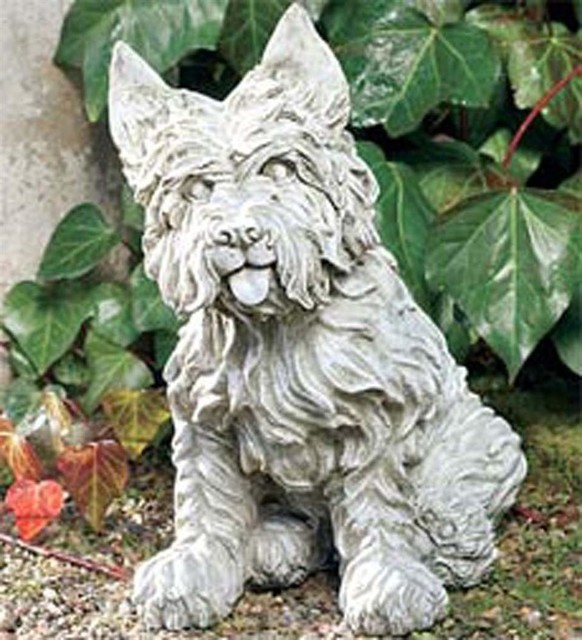 dog garden sculptures for sale