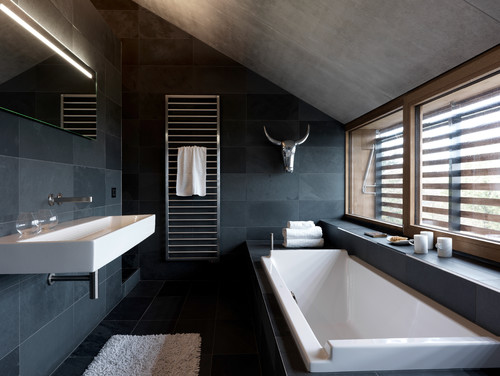 contemporary bathroom interiors