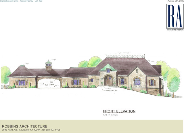 Cissell House traditional-