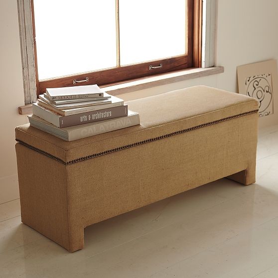 contemporary storage benches