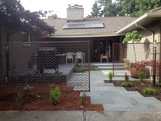 modern mid century landscape edmonds seattle midcentury pavers garden fence stone houzz natural architectural greener solutions inc living save email