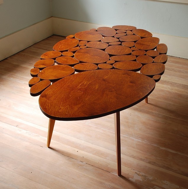 Large Circles Coffee Table by michaelarras - Eclectic - Coffee Tables