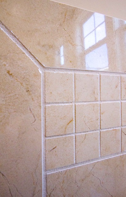 ruoff master bath soaking tub surround traditional