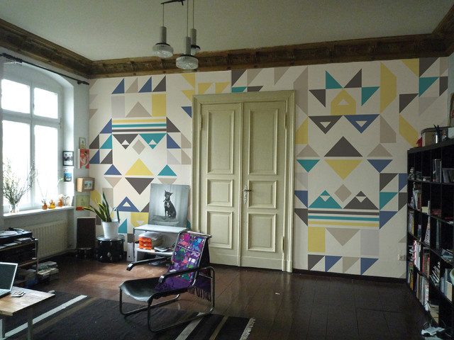 Totem eclectic-living-room