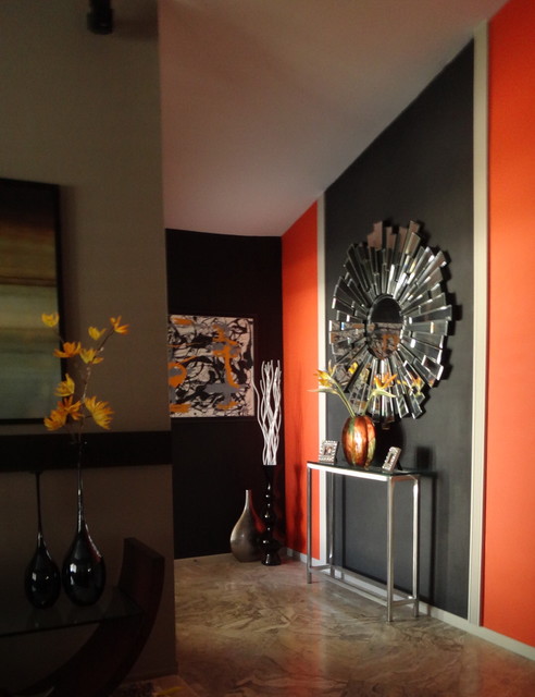 Accent Wall - modern - living room - san diego