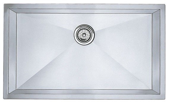 Blanco Precision Super Bowl Single Basin Kitchen Sink modern-kitchen ...