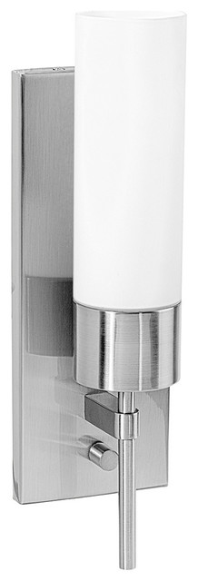Access Lighting C50562BSOPLEN1113BS Wall Fixture with On/Off Switch - Transitional - Wall ...