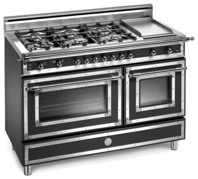 GARLAND 6 BURNER GAS RANGE WITH STANDARD OVEN , STORAGE